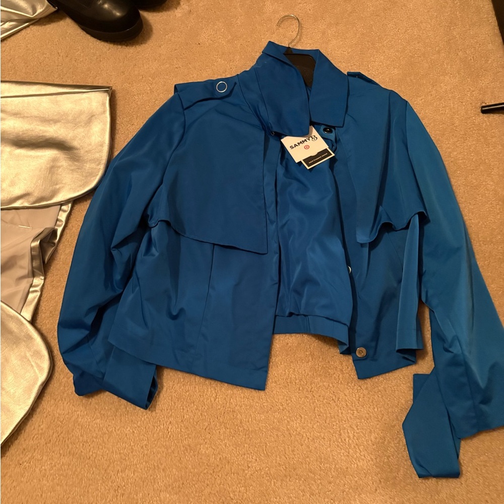 Target Women’s  Blue Trench Coat